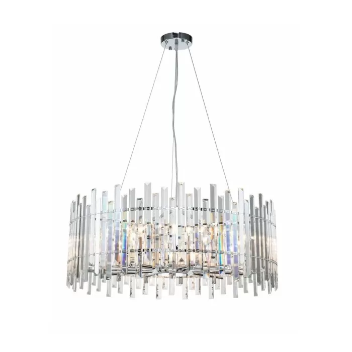 CLN170-D72 Lustra Deluxe Cellini 12x40w E14/H50-120cm D72cm - img 1