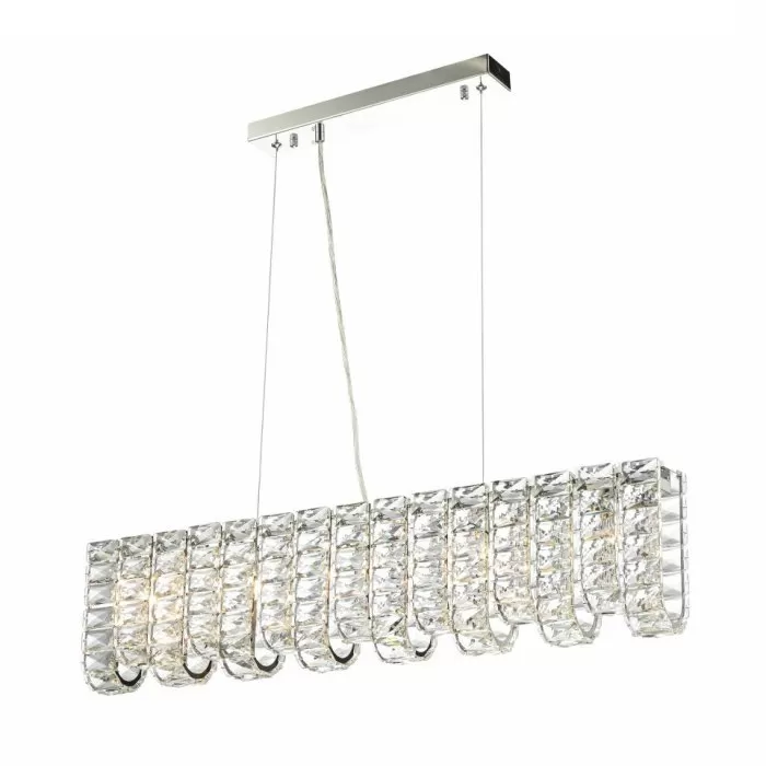 CLN128-L80 Lustra MONARCA Cellini chrome - img 1
