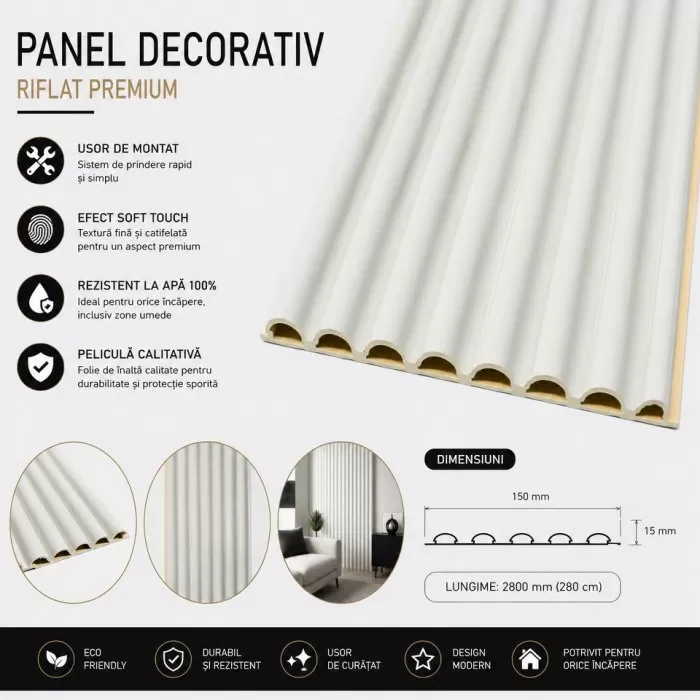 IDR150X15-RP011G Lamele WPC imitatie vopsit 150*15*2800mm    - img 3