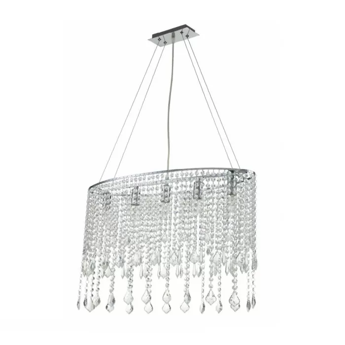 LP483-L65 Suspensie Rain Lampardi 5x40w E14/H60-120 D65cm - img 1