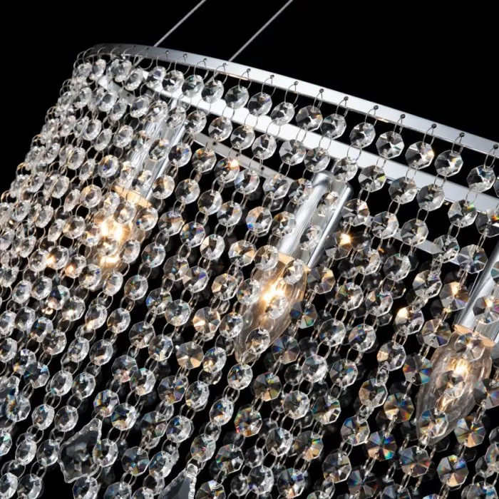 LP483-L65 Suspensie Rain Lampardi 5x40w E14/H60-120 D65cm - img 9