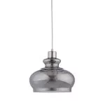 LP533 Suspensie Gatsby Smoky Lampardi 1x60w E27/ H26-110cm D24cm - img 1
