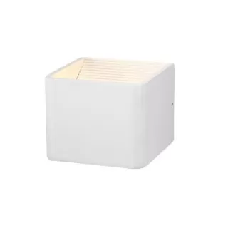 LP880-1W Aplica Parma White Lampardi 1x6w LED/ H100mm D100mm