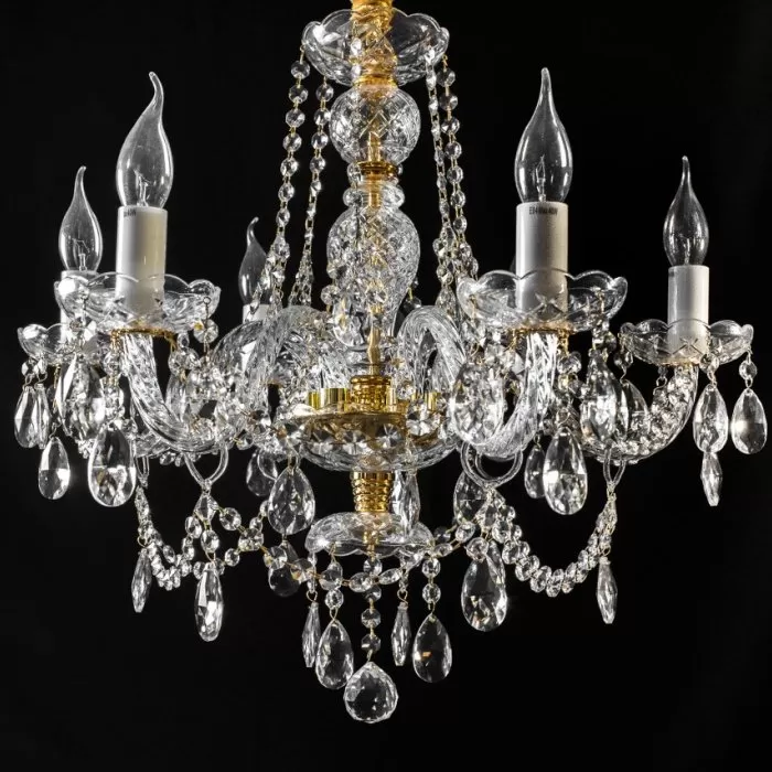 LP102-6 Lustra Anna Lampardi 6x40w E14/H56cm D55cm - img 2