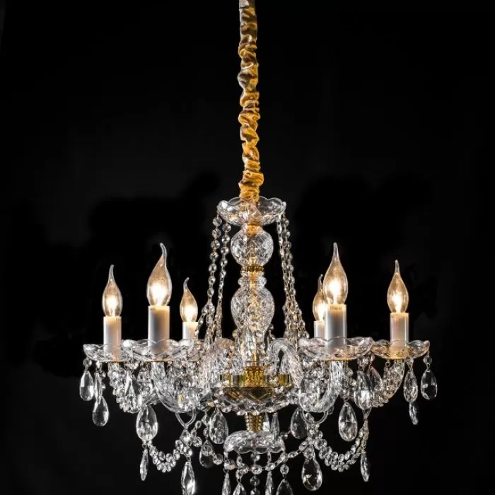 LP102-6 Lustra Anna Lampardi 6x40w E14/H56cm D55cm - img 3