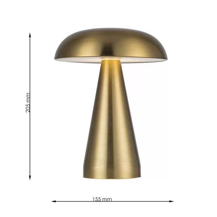 FL961-1T Veioza Tovo Flitz Brass LED 3W - img 3