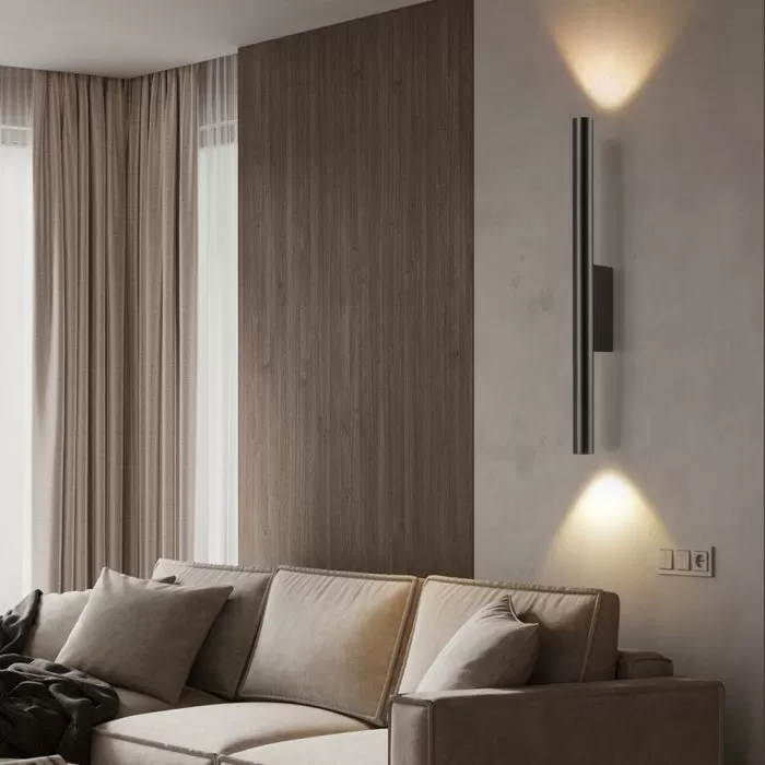 LP762-2W Aplica Thin Lampardi D25*400mm/IP20 2*G9 - img 2