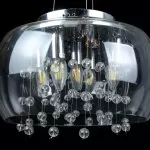 LP271-5 Suspensie Waterfall Lampardi 5x40w E14/ H30-120cm D40cm - img 2