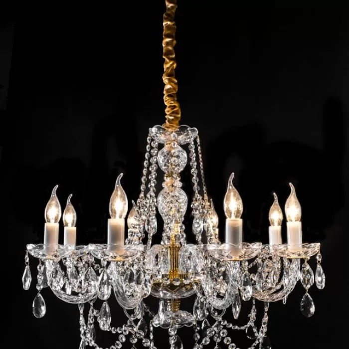 LP102-8 Lustra Anna Lampartdi 8x40w E14/H61cm D66cm - img 2