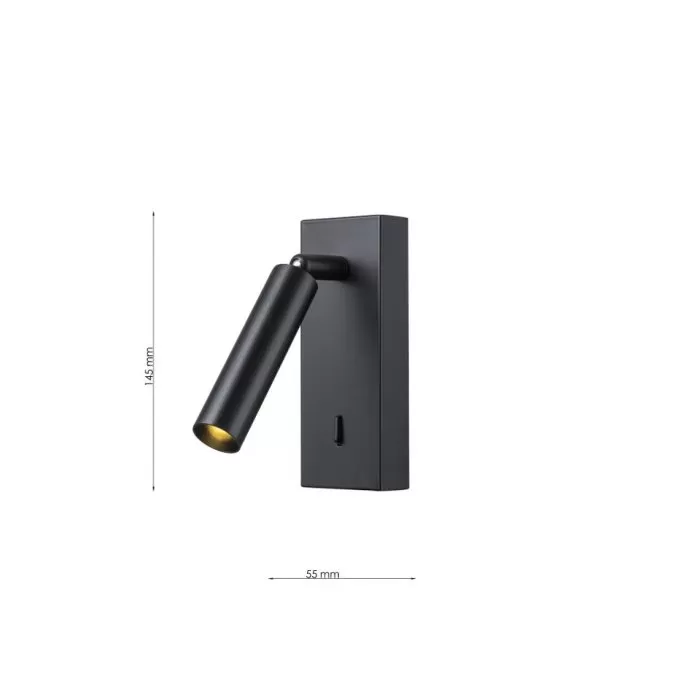 LP762-1W Aplica Thin Lampardi D25*100mm/IP20 2*G9 - img 3