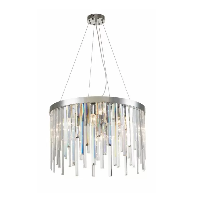 CLN166-D60 Lustra Dea Cellini 8x40w E14/H60-140cm D60cm - img 2