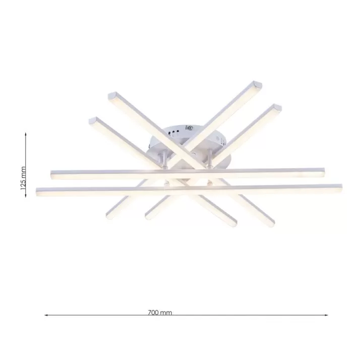 FL6010-C Lustra Wave WH Flitz 108.3W700x620x125 - img 3