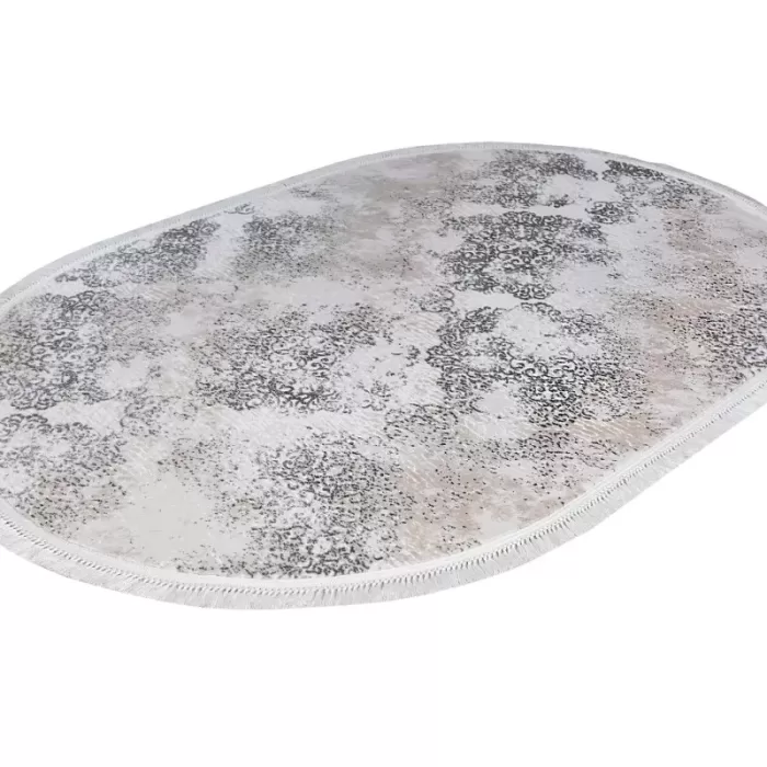 2820C_A1441 Grey/ Bej Covor Aysil 160 x 230_Oval - img 2