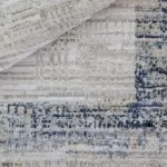 B754B Cream/ Blue Covor Kilim 120 x 170 Milat - img 3