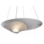 LP569 Suspensie Moon Lampardi 1x40w LED/ H15-100cm D50cm - img 1