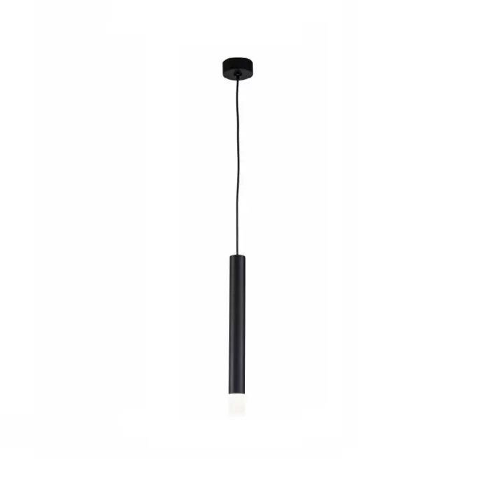 LP570-1P Suspensie Iceberg Black Lampardi 1x3w LED/ H35-95cm D3cm - img 1