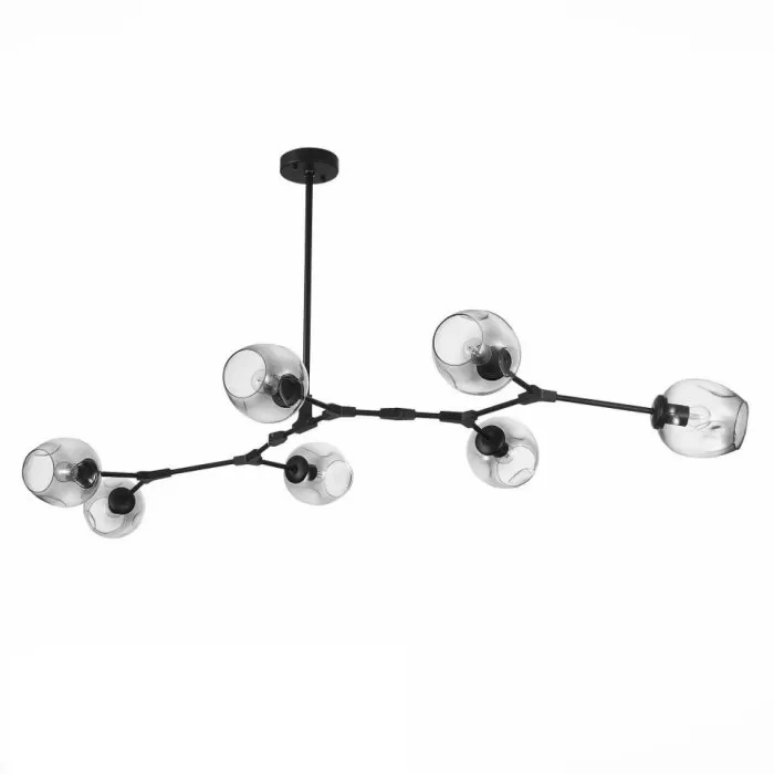FL6545-L105 Lustra Cord Flitz Black metal+Smoky glass - img 3