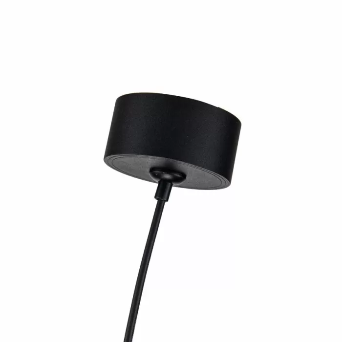LP570-1P Suspensie Iceberg Black Lampardi 1x3w LED/ H35-95cm D3cm - img 5