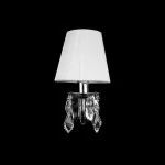 LP273-1W Aplica Cornelia White Lampardi 1x40w E14/ H25cm D14cm - img 3