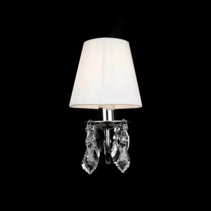 LP273-1W Aplica Cornelia White Lampardi 1x40w E14/ H25cm D14cm - img 2