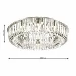 CLN131-D80C Lustra CARV Cellini chrome - img 3