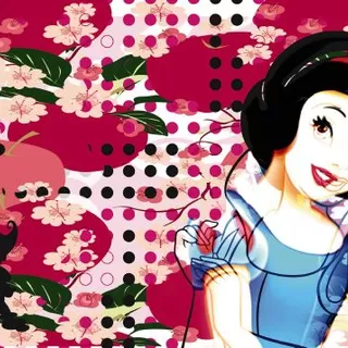 1-415 Charming Snow White 202*73cm