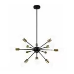 LP484-12 Lustra Tango Lampardi 8x60w E27/H65-100cm D55cm - img 3