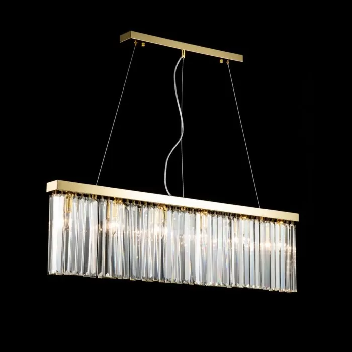 CLN174-L103 Lustra Phanteon Cellini 6x40w E14/H50-120cm D103cm - img 3