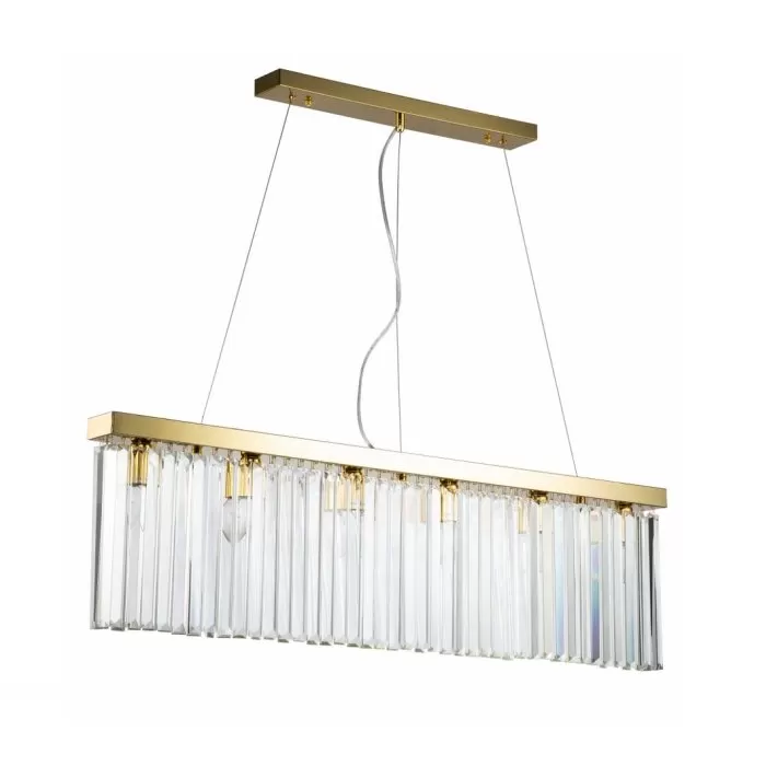 CLN174-L103 Lustra Phanteon Cellini 6x40w E14/H50-120cm D103cm - img 1