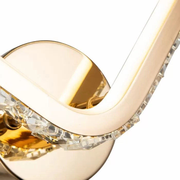 FL606-1W Aplica Diamant Gold Flitz  - img 5