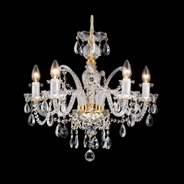 LP103-5 Lustra Natalie Lampardi 5x40w E14/H52cm D56cm - img 3