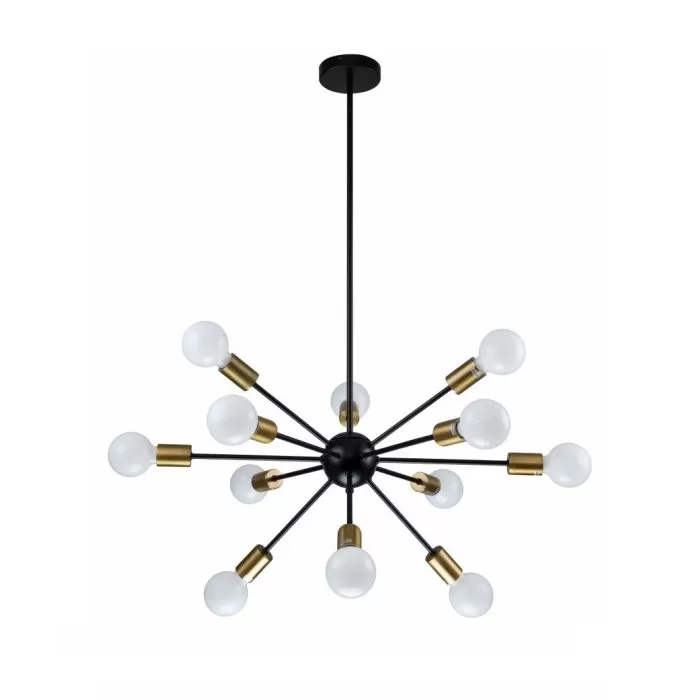 LP484-12 Lustra Tango Lampardi 8x60w E27/H65-100cm D55cm - img 1