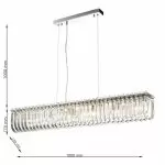 CLN131-L100 Lustra CARV Cellini chrome 6xG9 - img 3