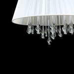 LP273-5 Lustra Cloud White Lampardi 5x40w E14/ H40-100cm D42cm - img 3