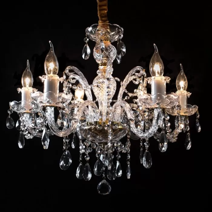 LP103-6 Lustra Natalie Lampardi 6x40w E14/H52cm D57cm - img 1