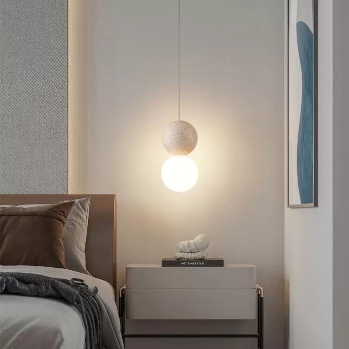 LP5167-1P Suspensie white CONCRETE Lampardi D100*192mm - img 2