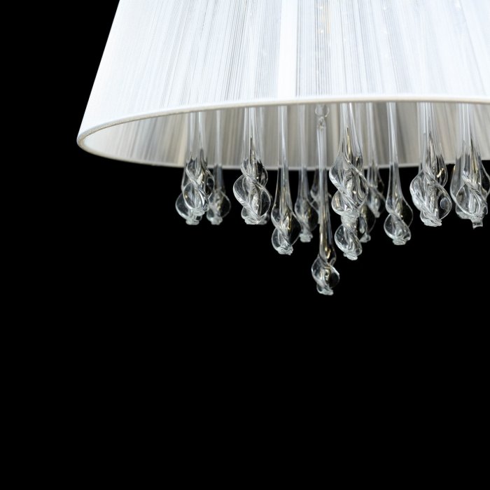 LP273-5 Lustra Cloud White Lampardi 5x40w E14/ H40-100cm D42cm - img 3