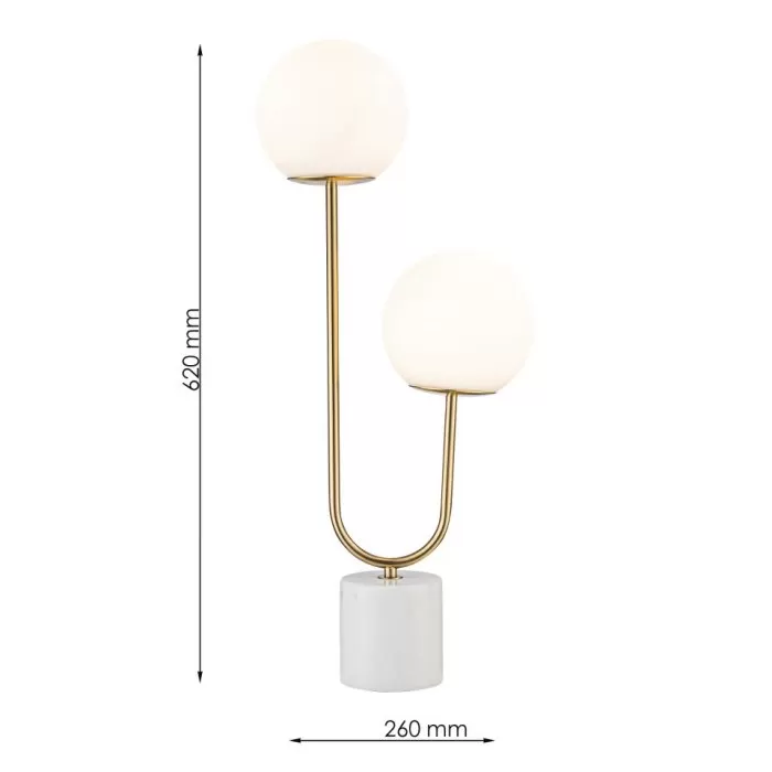FL970-1T Veioza Giro Flitz Brass E27 - img 3
