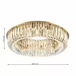CLN132-D80C Lustra CARV Cellini FG - img 3