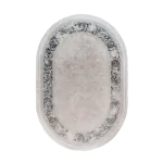 4686A_A1474 Bej/Grey Covor Aysil 200 x 290_Oval - img 1