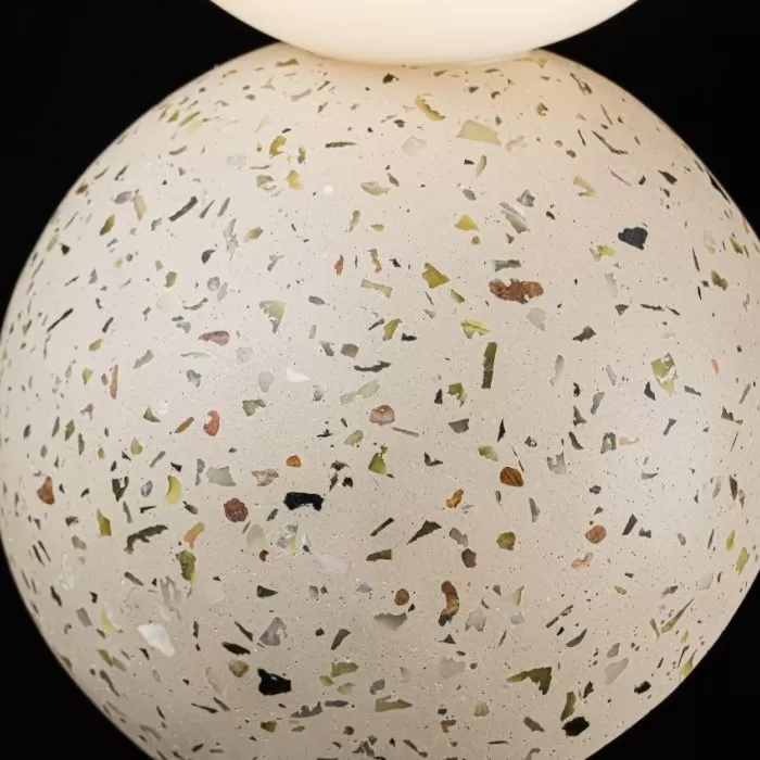 LP5168-1W Spot terrazzo white CONCRETE Lampardi D190*122*200mm - img 11