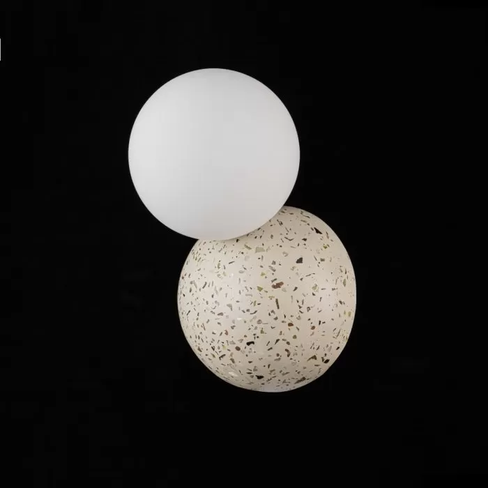 LP5168-1W Spot terrazzo white CONCRETE Lampardi D190*122*200mm - img 9