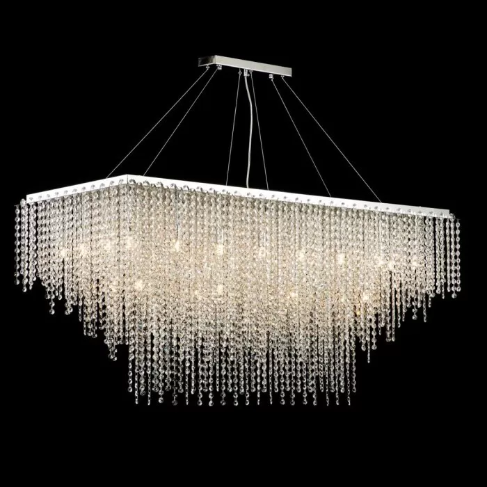 CLN176-L127 Lustra Luxor Cellini 28x50w G9/H80-150cm D127cm - img 3