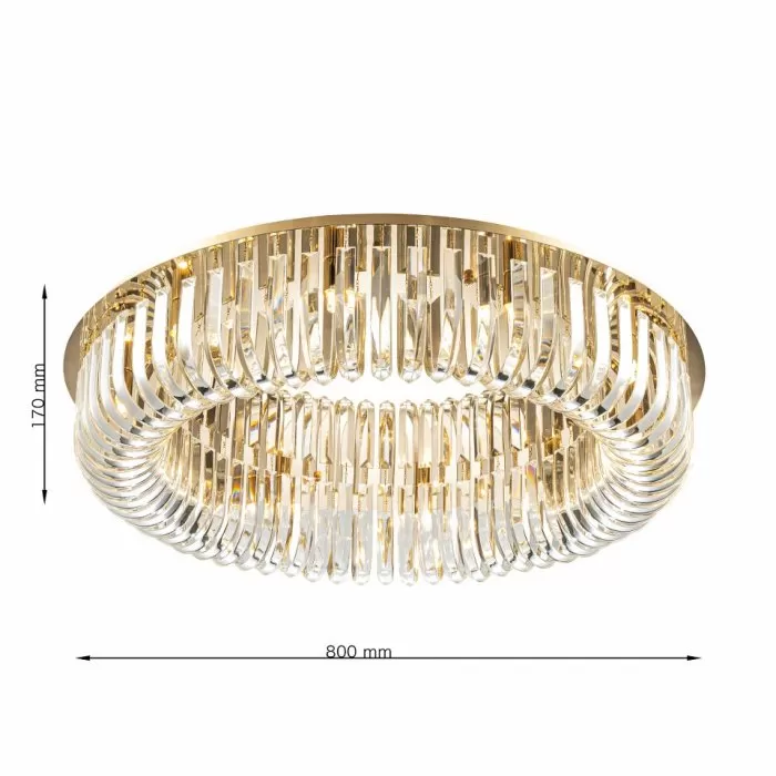 CLN132-D80C Lustra CARV Cellini FG - img 3