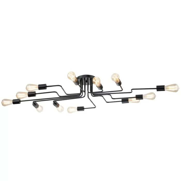 LP482-12C Lustra Cleber BK Lampardi 12x60w  - img 3