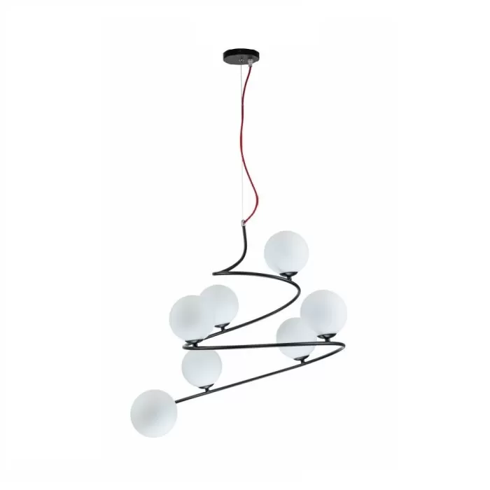 LP493-7 Lustra Bill Lampardi 7x40w G9/H55-100cm D60cm - img 1
