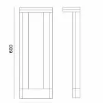 LP9052-L60 Stalp Gradina Siggen  Lampardi  - img 2