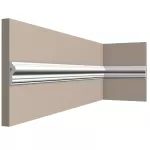 IDM60-W-L200 Molding duropolimer 43*17*2000mm (50 buc-1 cutie) - img 1