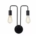 LP482-2W Aplica Cleber BK Lampardi 2x60w  - img 3