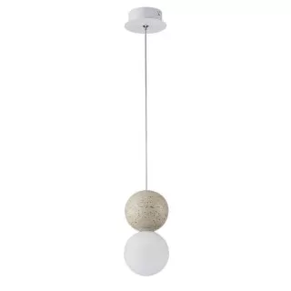 LP5168-1P Suspensie terrazzo white CONCRETE Lampardi D100*192mm